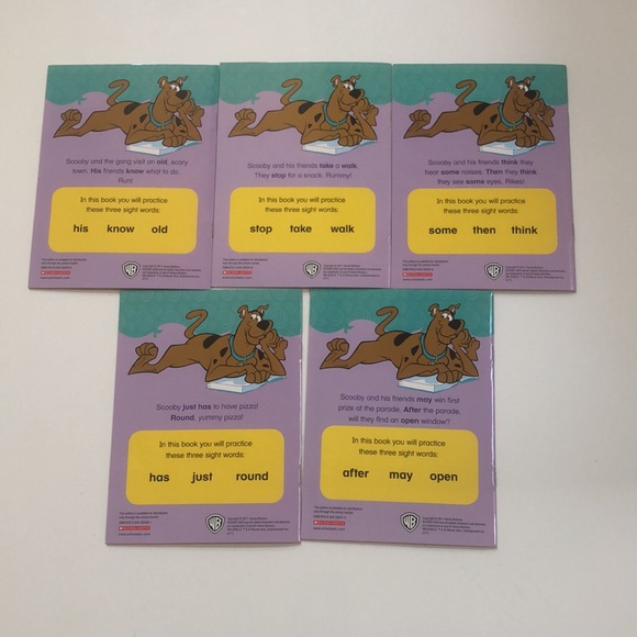 Scooby Doo! Sight Words Set - Picture 3 of 16